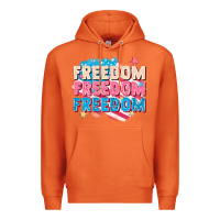 Carrot Freedom freedom freedom Premium Hoodie - FaDigitalArtStudio