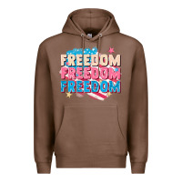 Chestnut Freedom freedom freedom Premium Hoodie - FaDigitalArtStudio