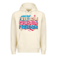Sandshell Freedom freedom freedom Premium Hoodie - FaDigitalArtStudio