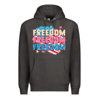 Smoke Freedom freedom freedom Premium Hoodie - FaDigitalArtStudio