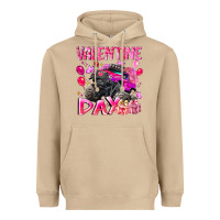 Mushroom Valentine Day Heavyweight Hoodie - CowhideDigitalArt