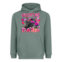 Sage Valentine Day Heavyweight Hoodie - CowhideDigitalArt