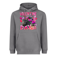 Storm Valentine Day Heavyweight Hoodie - CowhideDigitalArt