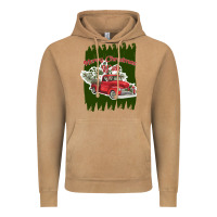 Merry Christmas Y'all Truck Vintage Hoodie | Teevron