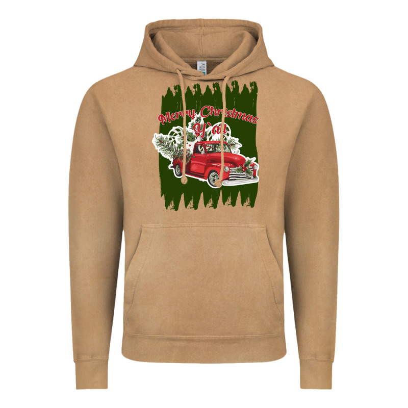 Merry Christmas Y'all Truck Vintage Hoodie by Bettercallsaul | Teevron