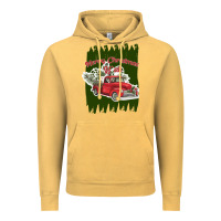 Vintage Mustard merry christmas y'all truck Vintage Hoodie - Bettercallsaul