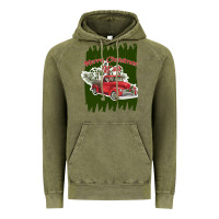Vintage Olive merry christmas y'all truck Vintage Hoodie - Bettercallsaul
