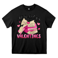 Black all booked for valentines Heavy Core Tee - MaliasSmallBusiness
