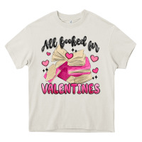 Cream all booked for valentines Heavy Core Tee - MaliasSmallBusiness