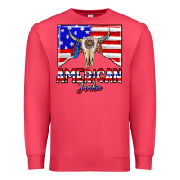Cardinal American junkie Premium Sweatshirt - CowhideDigitalArt