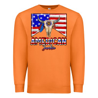 Carrot American junkie Premium Sweatshirt - CowhideDigitalArt