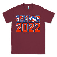 Burgundy senior volleyball custom Classic Tee - Jasminsmagicworld