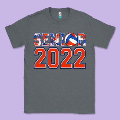 Senior Volleyball Custom Classic Tee Designed By Jasminsmagicworld