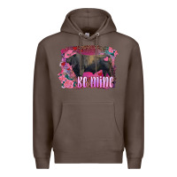 Coffee be mine black angus bull Premium Hoodie - RanaPortraitStore