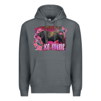 Rock be mine black angus bull Premium Hoodie - RanaPortraitStore