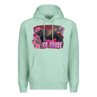 Seafoam be mine black angus bull Premium Hoodie - RanaPortraitStore