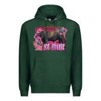 Sports Green be mine black angus bull Premium Hoodie - RanaPortraitStore