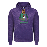 Cloud Purple German shepherd dog Christmas Vintage Hoodie - Bettercallsaul