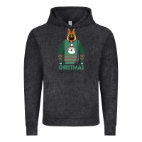 Vintage Black German shepherd dog Christmas Vintage Hoodie - Bettercallsaul