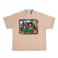Burro western barn with farm animals Urban Heavy Tee - RanaPortraitStore