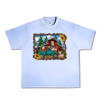Grape Ice western barn with farm animals Urban Heavy Tee - RanaPortraitStore