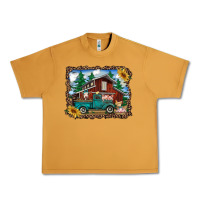 Peanut Butter western barn with farm animals Urban Heavy Tee - RanaPortraitStore