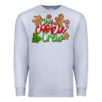 Heather Grey The Cookie Crew Christmas Premium Sweatshirt - LillyAllenDesigns