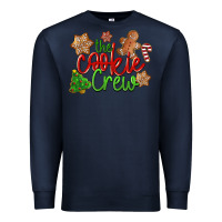 Navy The Cookie Crew Christmas Premium Sweatshirt - LillyAllenDesigns