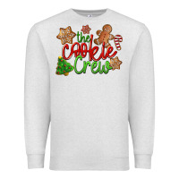 Oatmeal Heather The Cookie Crew Christmas Premium Sweatshirt - LillyAllenDesigns