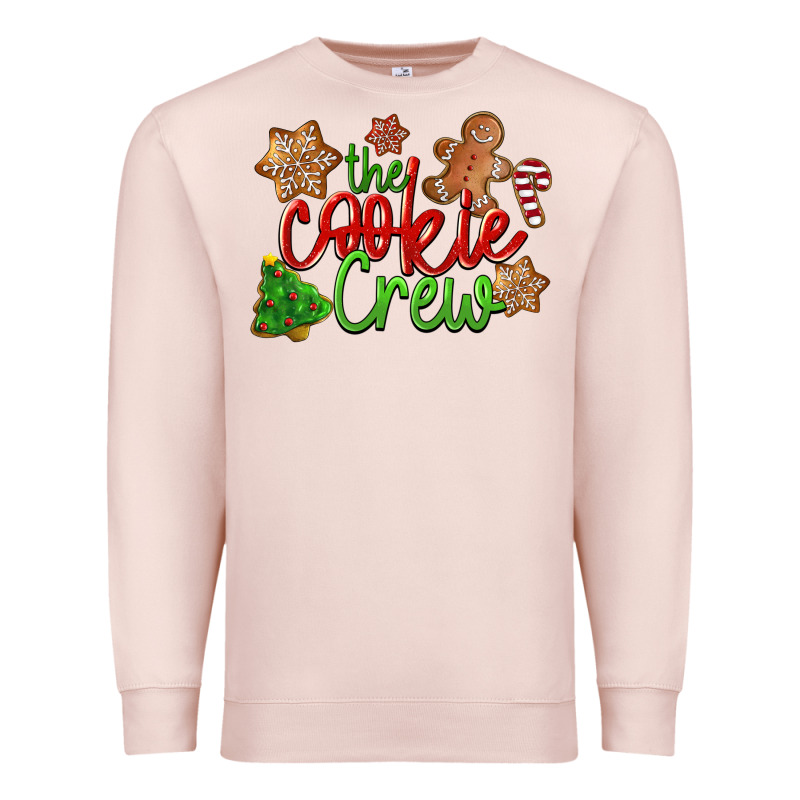 The Cookie Crew Christmas Premium Sweatshirt by LillyAllenDesigns | Teevron