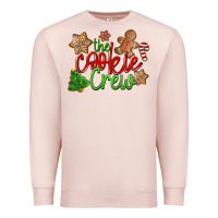 Pale Pink The Cookie Crew Christmas Premium Sweatshirt - LillyAllenDesigns