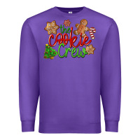 Purple The Cookie Crew Christmas Premium Sweatshirt - LillyAllenDesigns