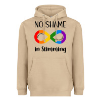 Mushroom no Shame Stimming Heavyweight Hoodie - CowhideDigitalArt