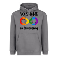 Storm no Shame Stimming Heavyweight Hoodie - CowhideDigitalArt