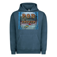 Pigment Midnight Navy rod father Urban Hoodie - Artiststas