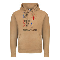Vintage Camel trump biden cars Vintage Hoodie - Bettercallsaul