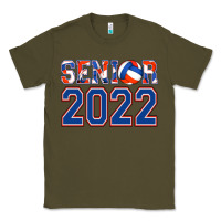 Army Green senior volleyball custom Classic Tee - Jasminsmagicworld