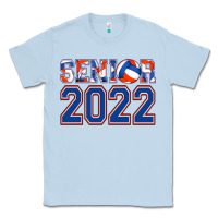 Dusty Blue senior volleyball custom Classic Tee - Jasminsmagicworld