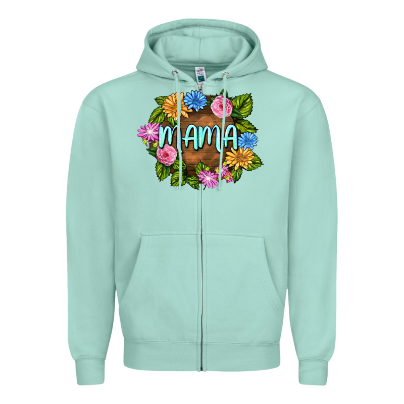 Mama Mother's Day Zipper Hoodie by FaDigitalArtStudio | Teevron