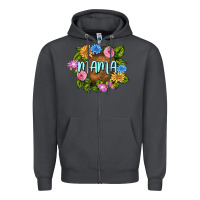 Smoke Mama Mother's Day Zipper Hoodie - FaDigitalArtStudio