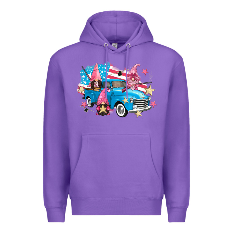 American Truck Gnomes Premium Hoodie by FaDigitalArtStudio | Teevron