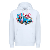 White American truck gnomes Premium Hoodie - FaDigitalArtStudio