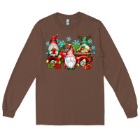 Chestnut christmas gnome truck Long Sleeve Tee - texasbilliewilder