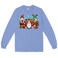 Colony Blue christmas gnome truck Long Sleeve Tee - texasbilliewilder