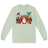 Matcha christmas gnome truck Long Sleeve Tee - texasbilliewilder