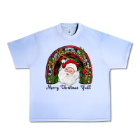 Grape Ice merry christmas y'all rainbow Urban Heavy Tee - JahusDesignShop