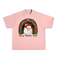 Salmon merry christmas y'all rainbow Urban Heavy Tee - JahusDesignShop