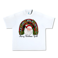 White merry christmas y'all rainbow Urban Heavy Tee - JahusDesignShop