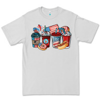 Dove Grey 4th of july coffee cups Premium Tee - NancyCooperArtShop