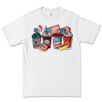 White 4th of july coffee cups Premium Tee - NancyCooperArtShop